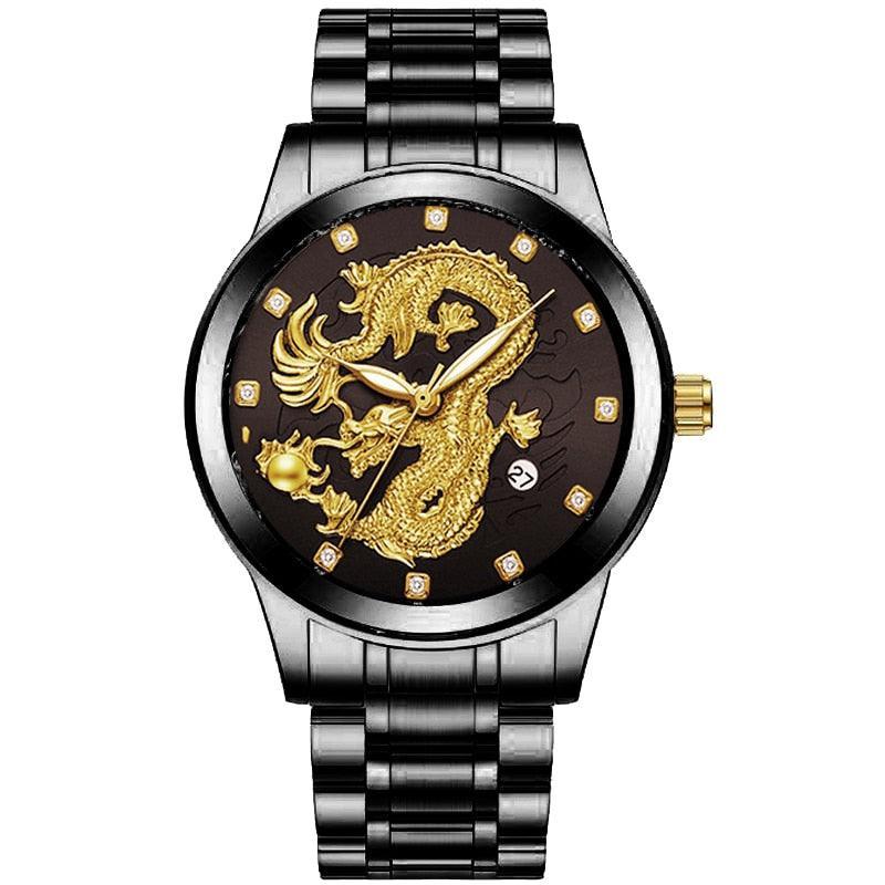 Relógio Dragon Gold - Sundian - Sundian