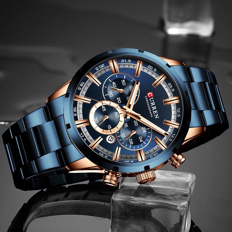 Relógio Tempus Aureum Masculino Curren - Sundian - Sundian