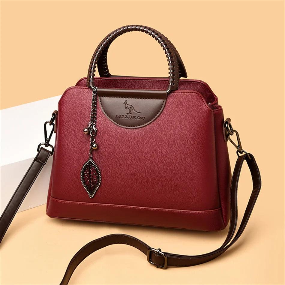 Bolsa Feminina de Couro Eva Classic - Sundian