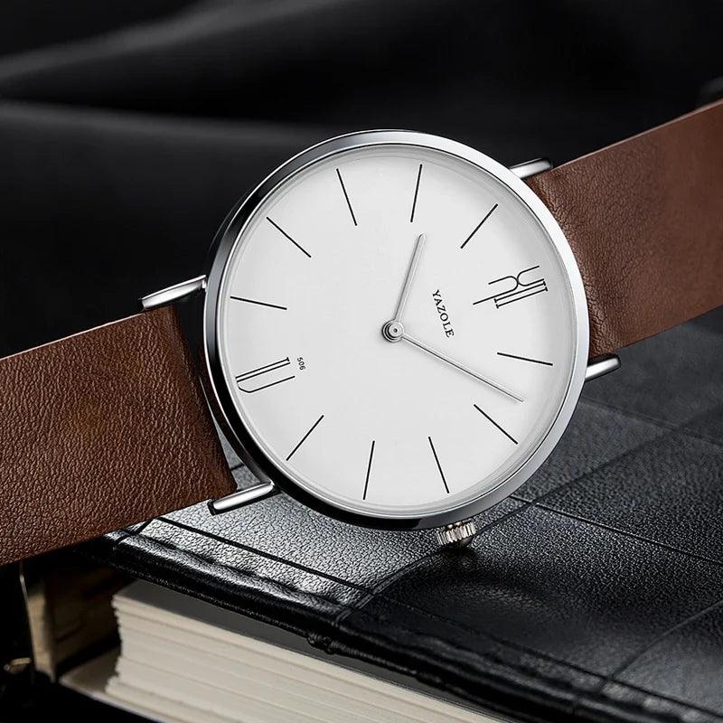 Relógio Masculino Ruyetir Original Minimalista Quartzo - Sundian - Sundian