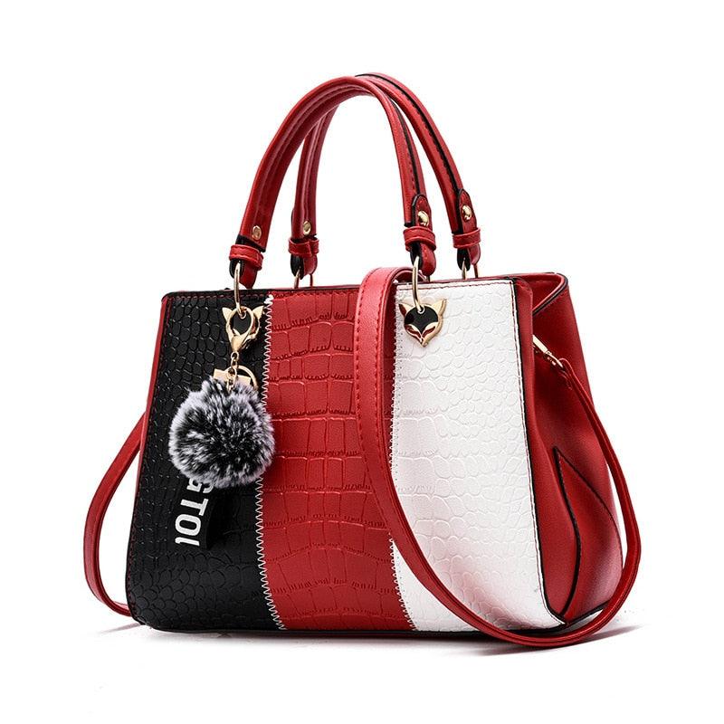 Bolsa Feminina de Couro Suélen - Sundian