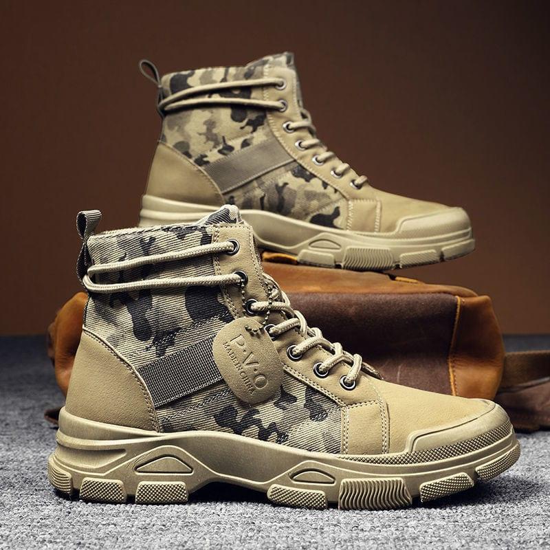 Men's Camouflage Tactical Boot