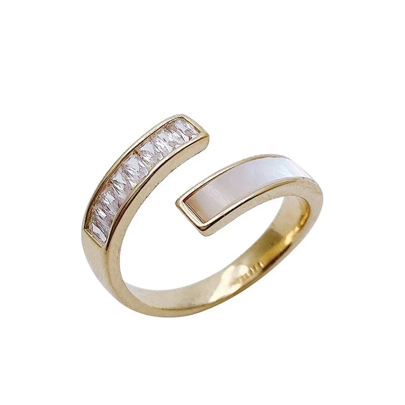 Anel Monreale Cristalizado 18K - Sundian