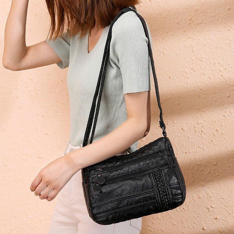 Bolsa de Couro Feminina Opulence - Sundian