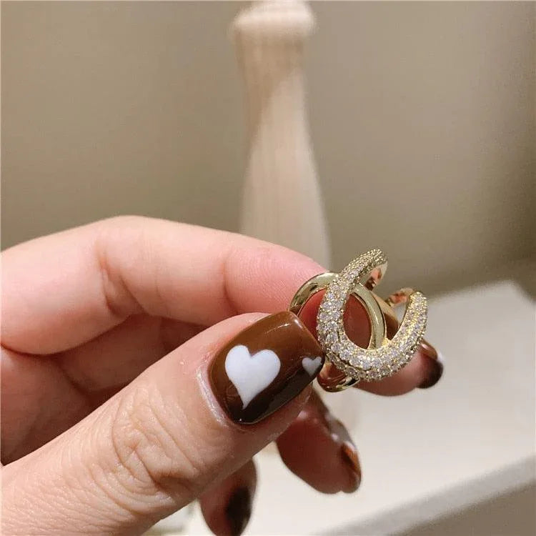 Anel Cristal de Saturno 18k - Sundian