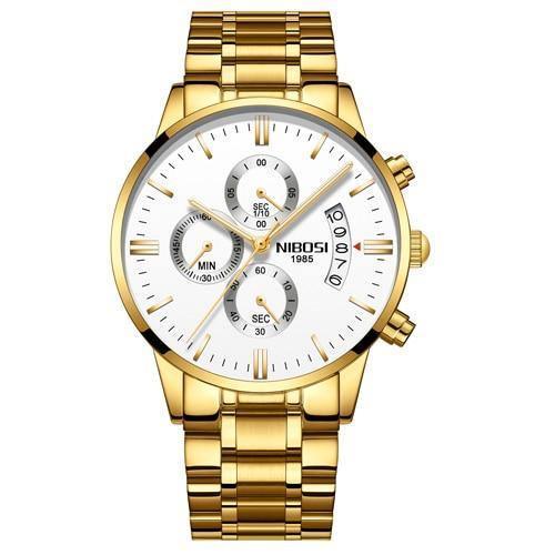 Reloj casual antiarañazos para hombre: un look encantador que brilla