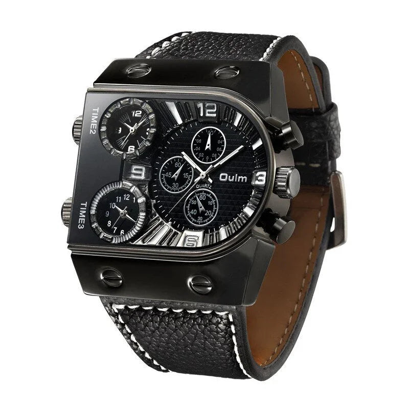 Men's Three Time Zone Watch 9315