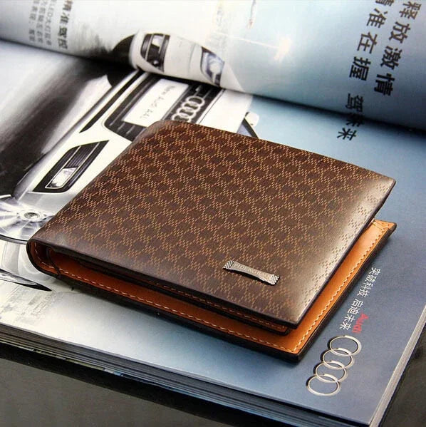 Men's Wallet - Plaid - Versatile, lightweight and very stylish