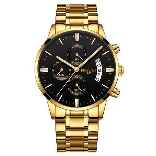 Reloj casual antiarañazos para hombre: un look encantador que brilla