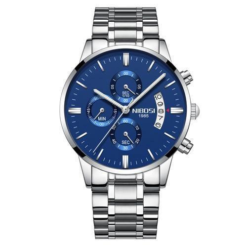 Reloj casual antiarañazos para hombre: un look encantador que brilla