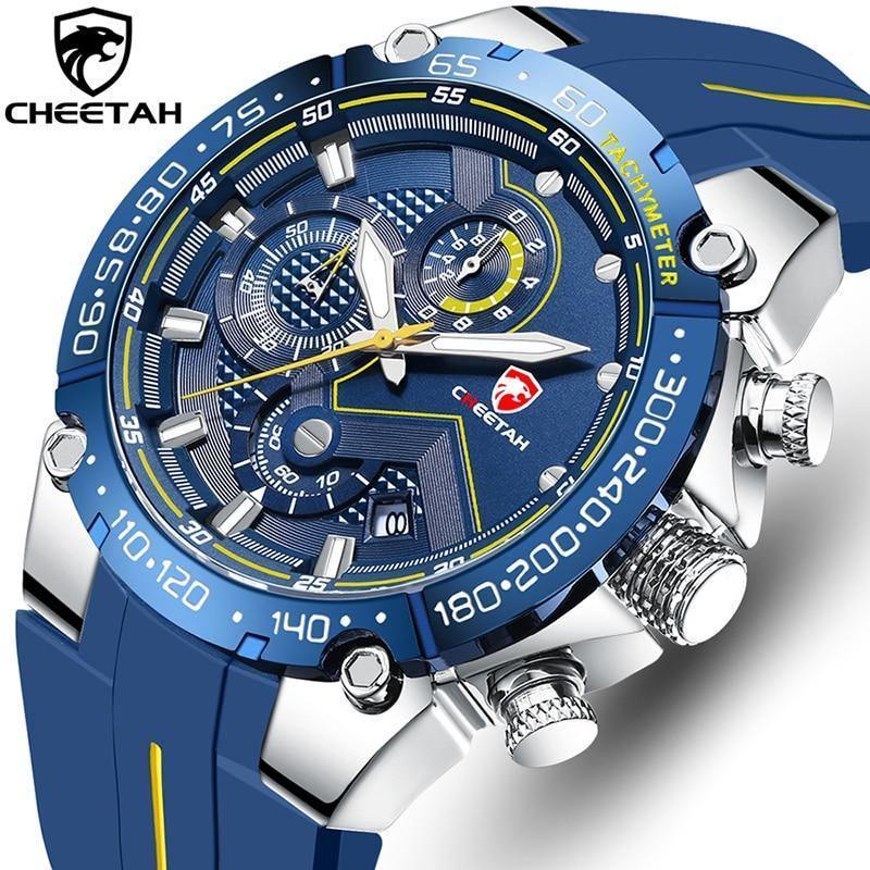 Relógio Casual Masculino CHEETAH – Visual encantador para brilhar