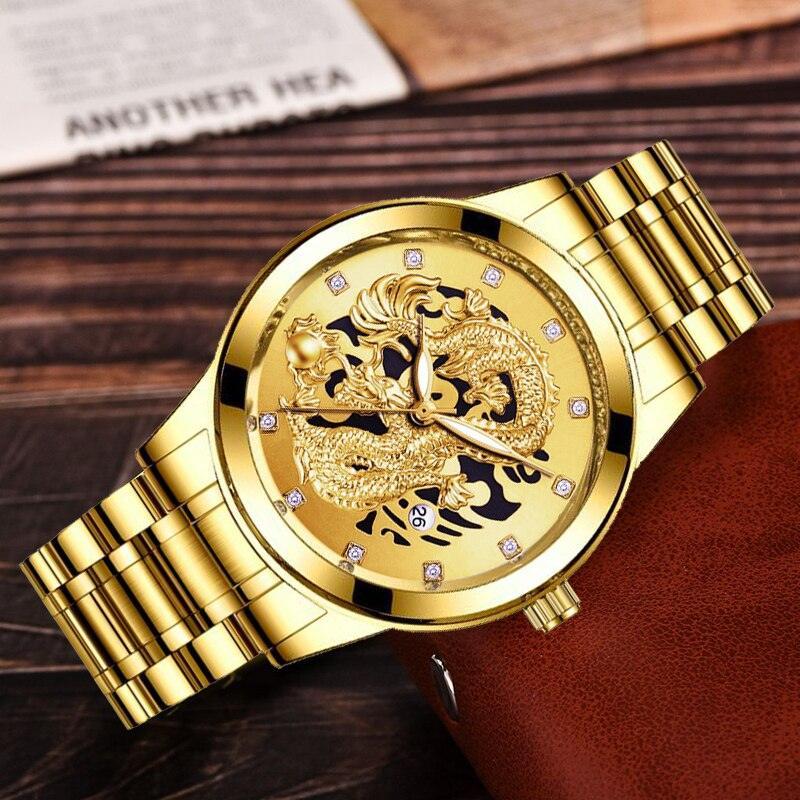 Relógio Dragon Gold - Sundian - Sundian