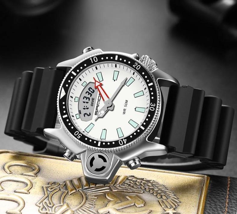 Reloj casual para hombre SHARK LAND 45: diseño moderno con un toque clásico