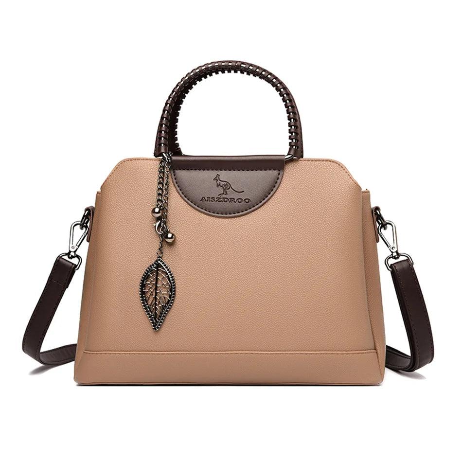 Bolsa Feminina de Couro Eva Classic - Sundian