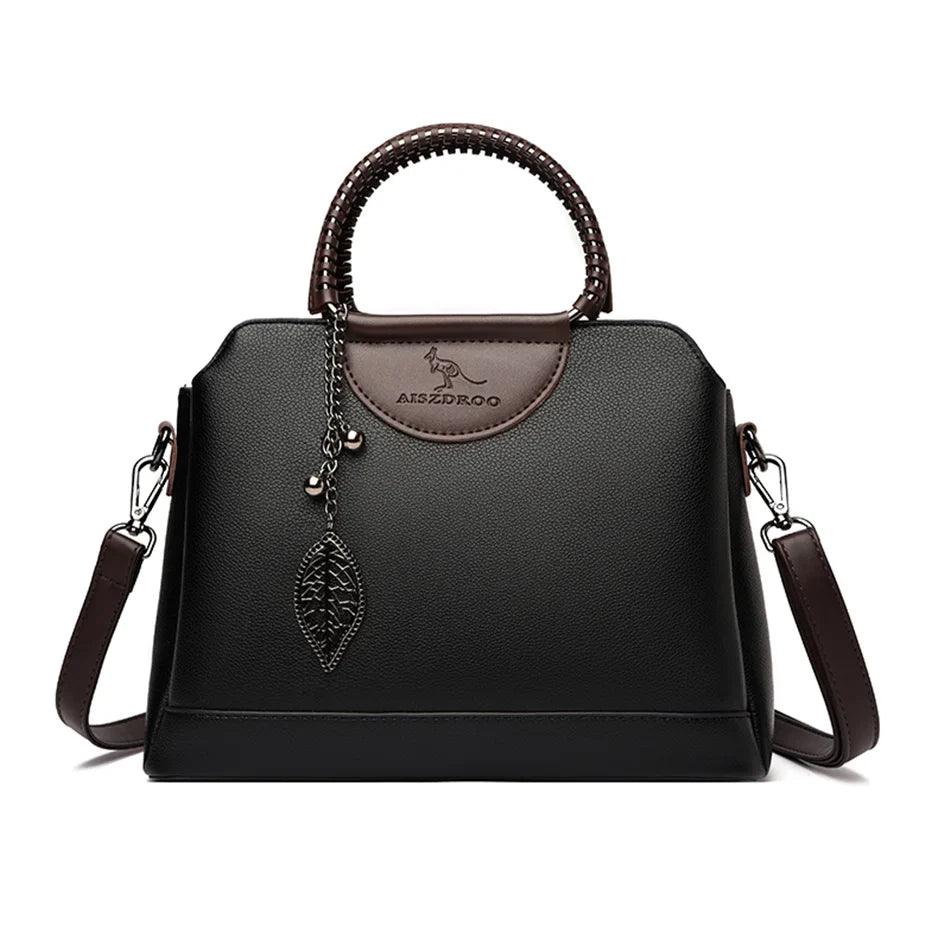 Bolsa Feminina de Couro Eva Classic - Sundian