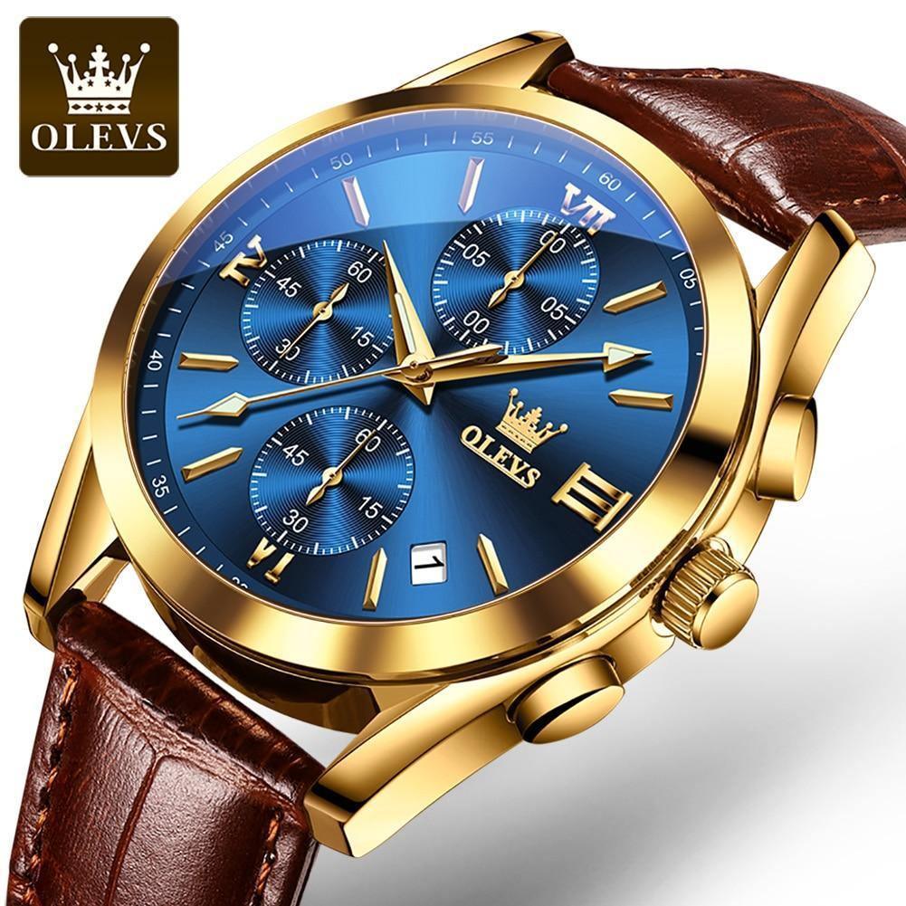 OLEVS Men's Casual Watch - Premium - Charming look to shine