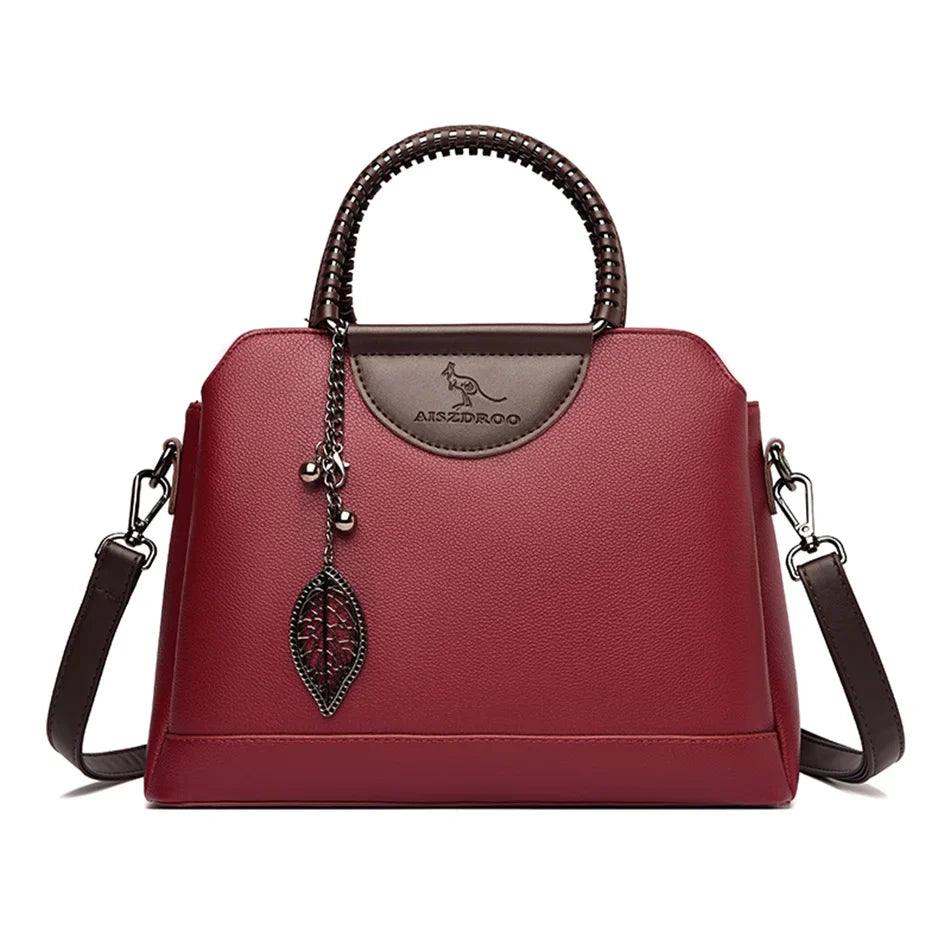 Bolsa Feminina de Couro Eva Classic - Sundian
