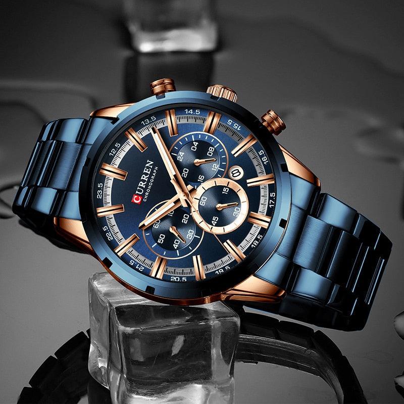 Relógio Tempus Aureum Masculino Curren - Sundian - Sundian