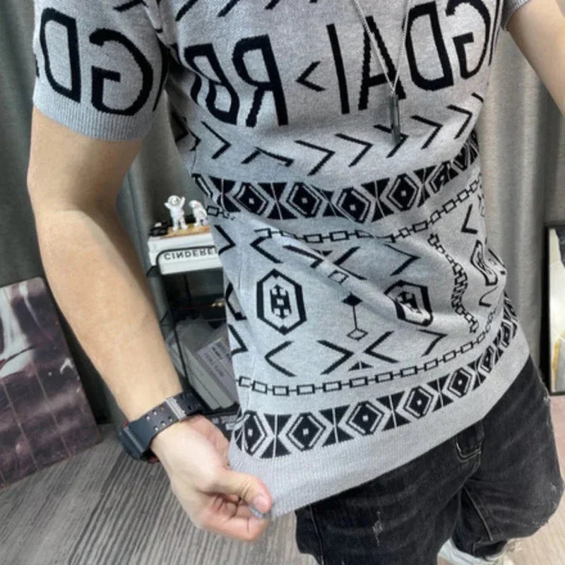 Knitted T-Shirt - Midset - Ideal for any occasion