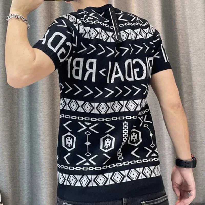 Knitted T-Shirt - Midset - Ideal for any occasion
