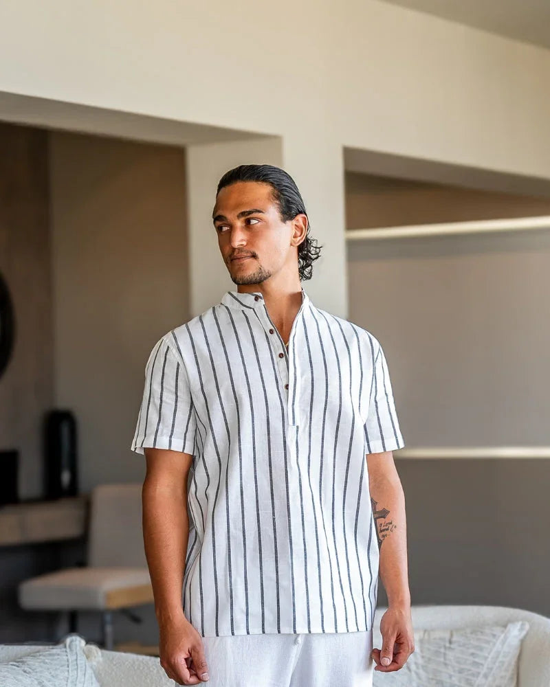Camisa Bari Náutica – Sofisticação com caimento perfeito