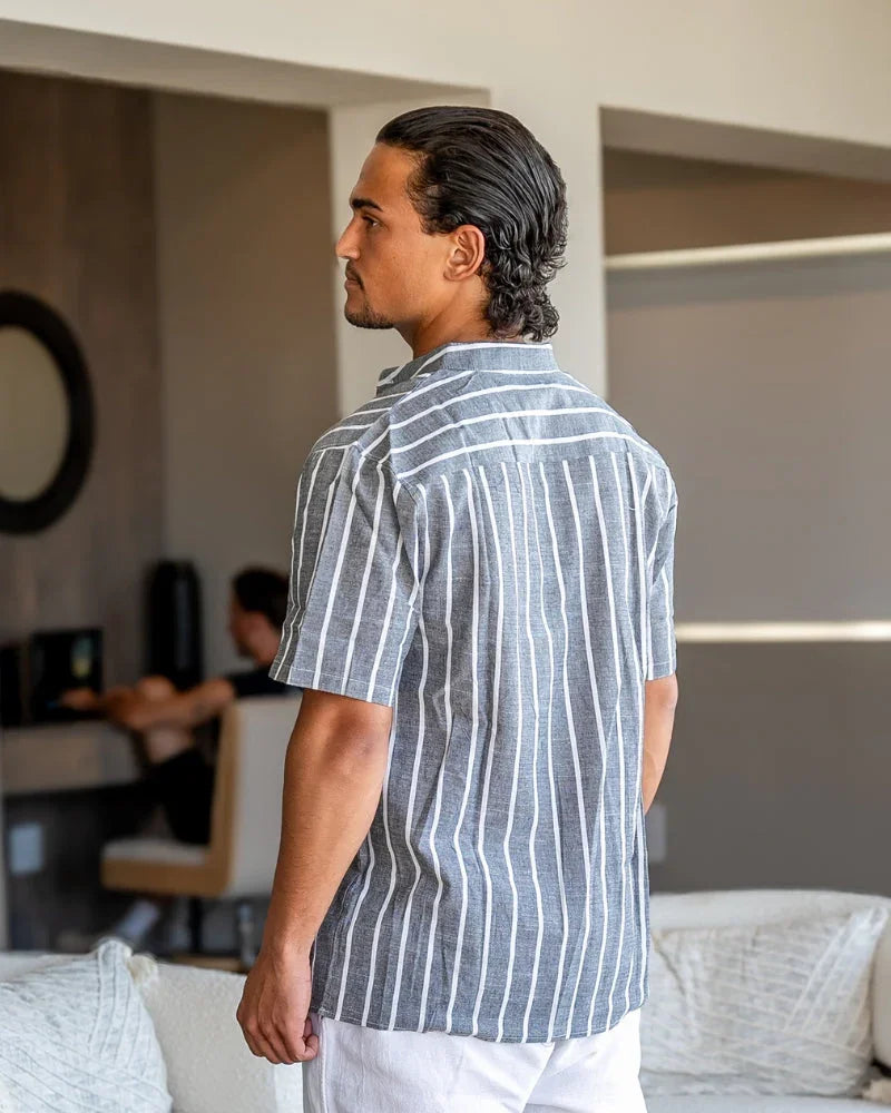 Camisa Bari Náutica – Sofisticação com caimento perfeito