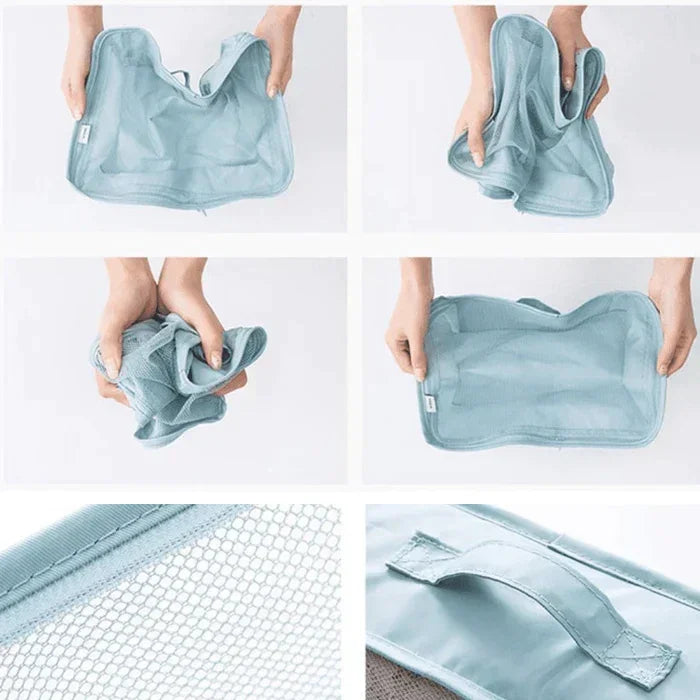 Kit organizador de equipaje TravelEase: compra 4 y llévate 7 gratis