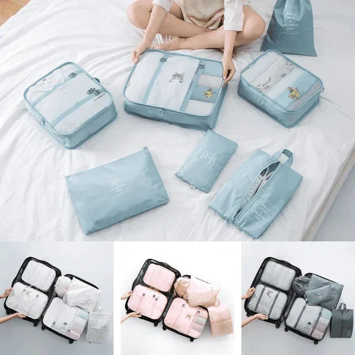 Kit organizador de equipaje TravelEase: compra 4 y llévate 7 gratis