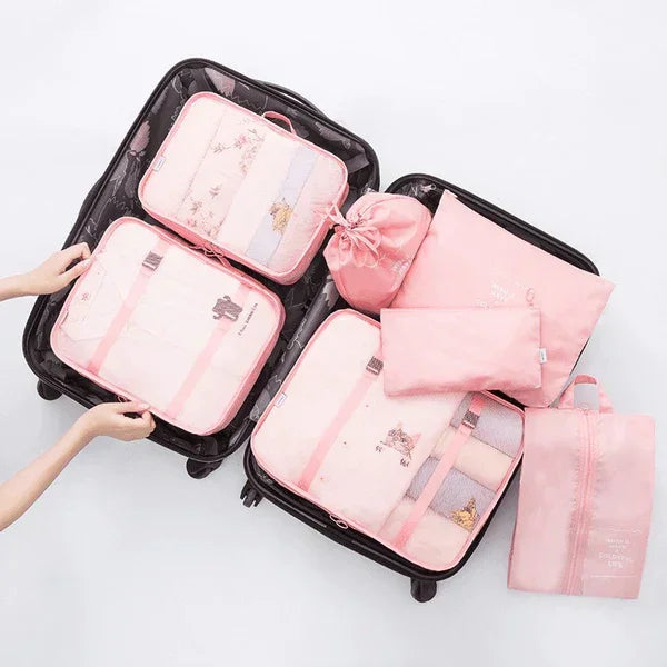 Kit organizador de equipaje TravelEase: compra 4 y llévate 7 gratis