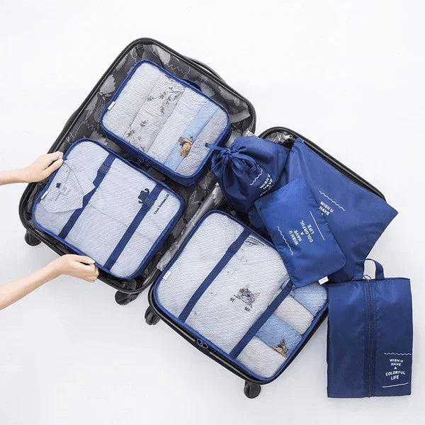 Kit organizador de equipaje TravelEase: compra 4 y llévate 7 gratis