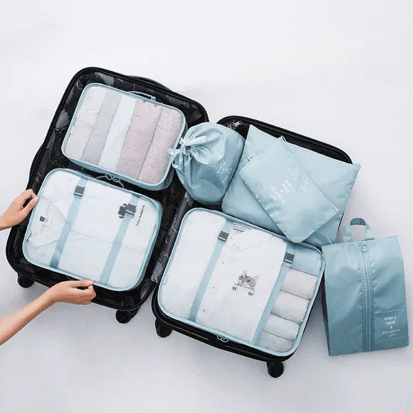 Kit organizador de equipaje TravelEase: compra 4 y llévate 7 gratis