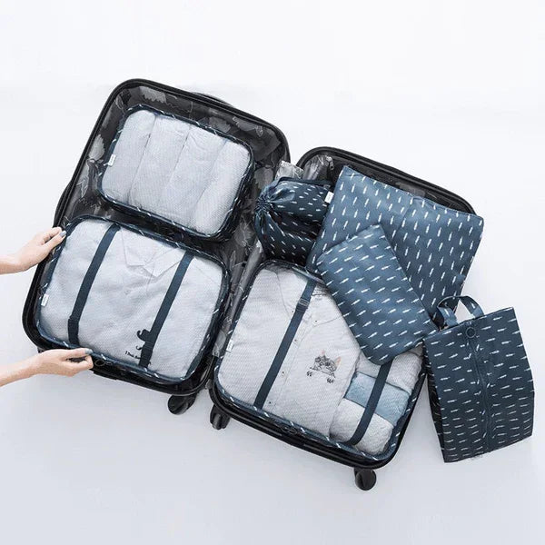 Kit organizador de equipaje TravelEase: compra 4 y llévate 7 gratis