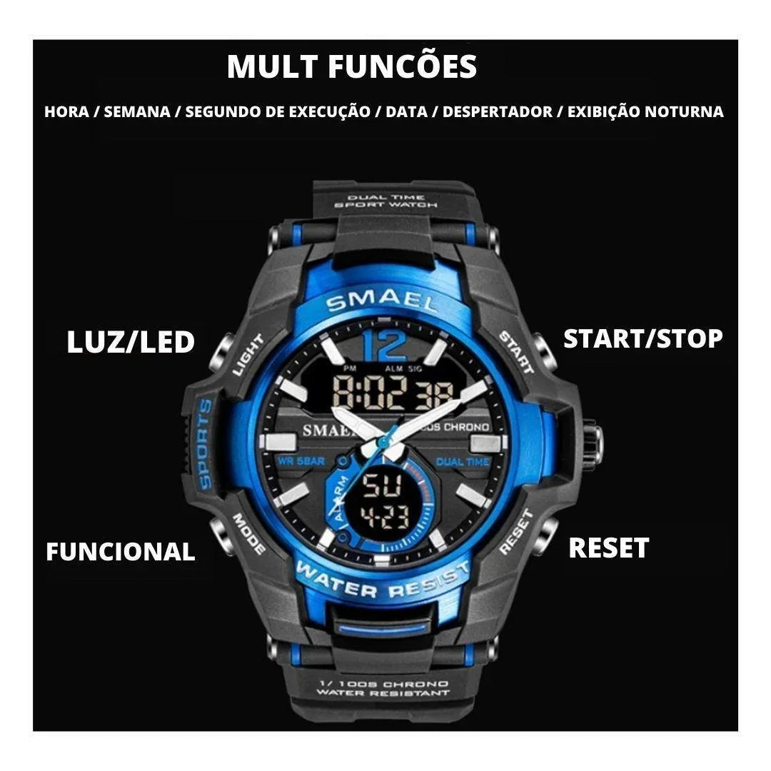 SMAEL Men's Casual Watch 2021/2022 - Original - Charming look to shine