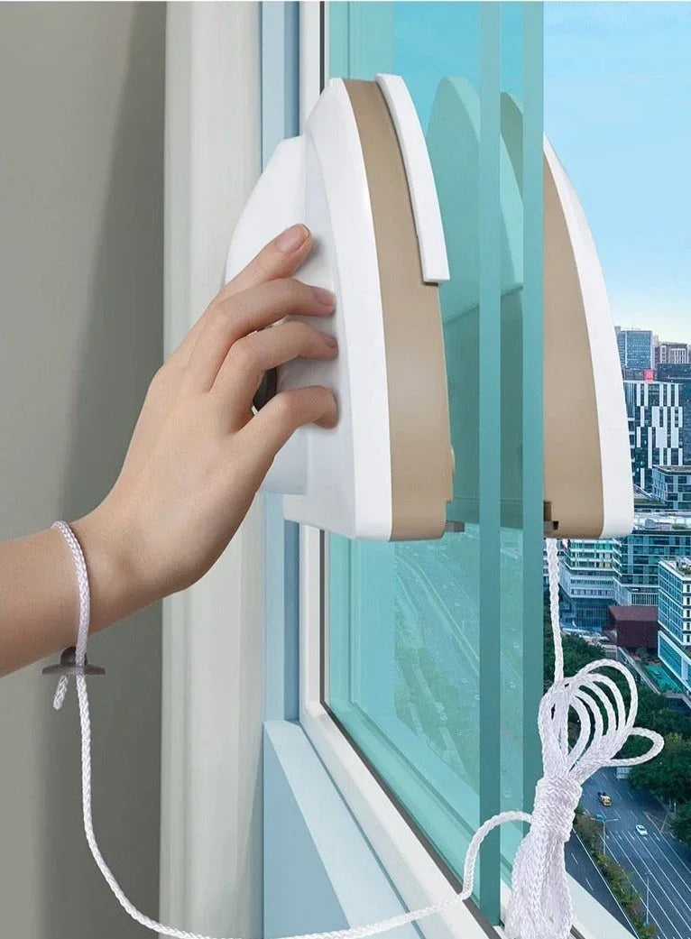 Double-Sided Magnetic Window Cleaner - Glass Master