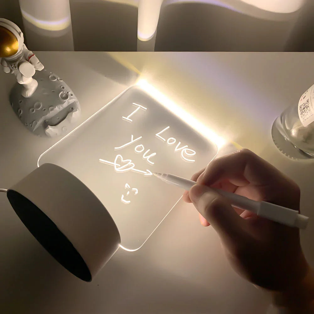 Creative Message Board Light