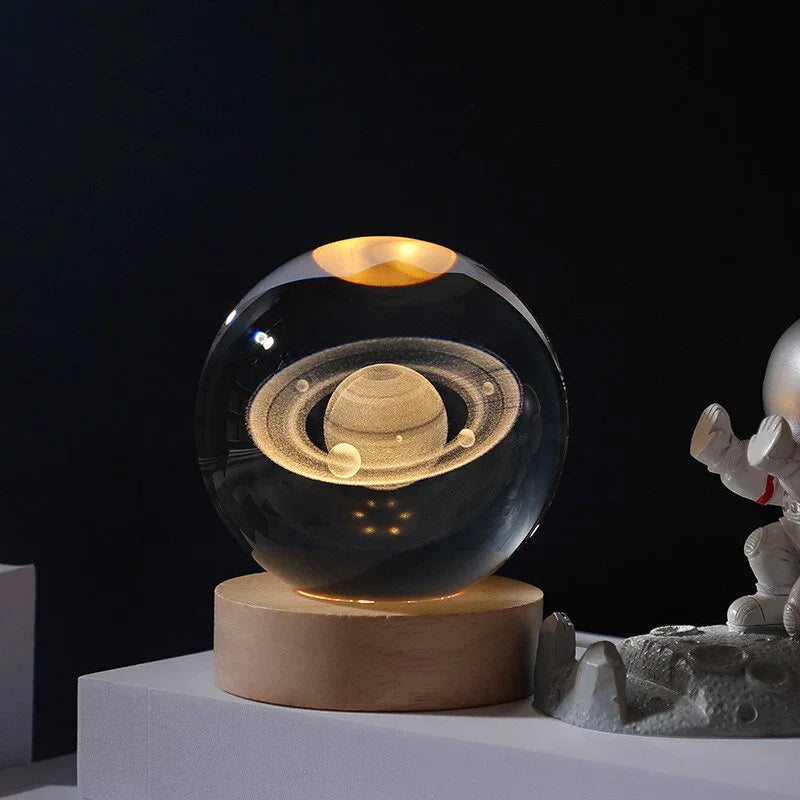 3D Space Decorative Lamp - Cosmic Glow