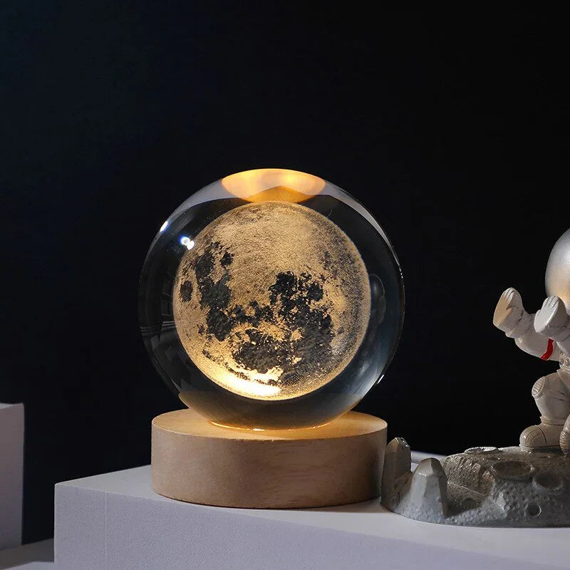 3D Space Decorative Lamp - Cosmic Glow