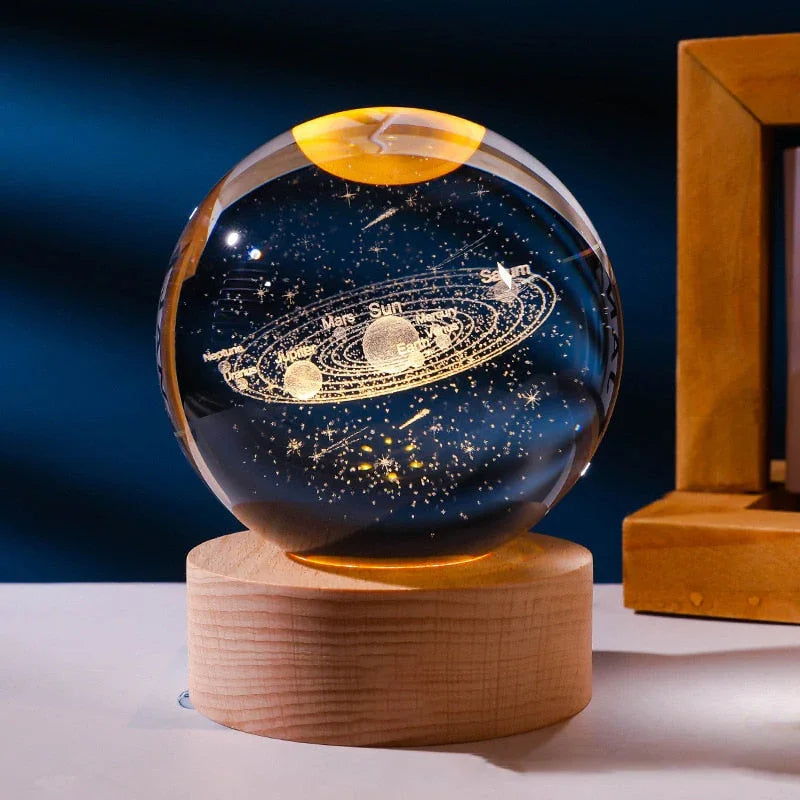 3D Space Decorative Lamp - Cosmic Glow
