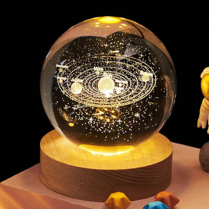 3D Space Decorative Lamp - Cosmic Glow