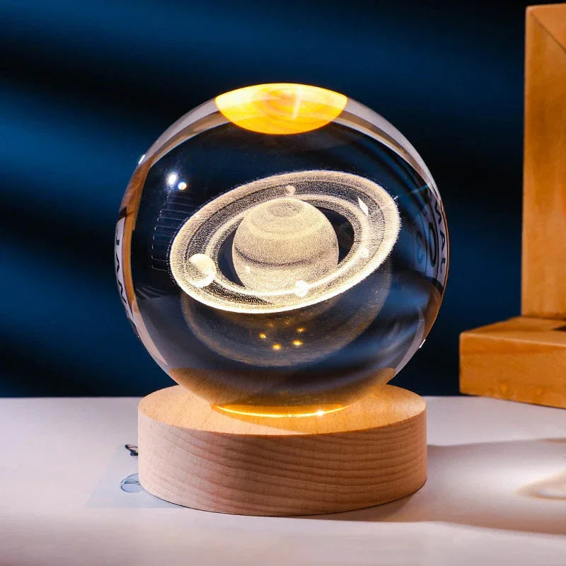 3D Space Decorative Lamp - Cosmic Glow