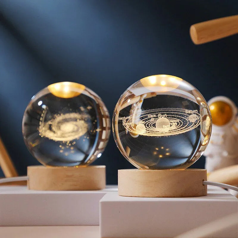 3D Space Decorative Lamp - Cosmic Glow