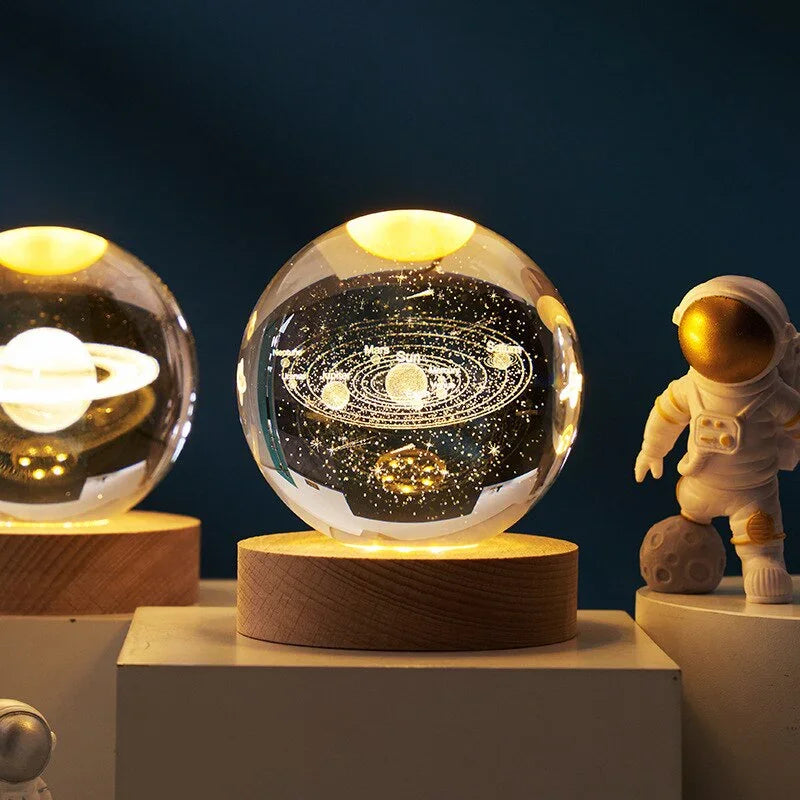 3D Space Decorative Lamp - Cosmic Glow