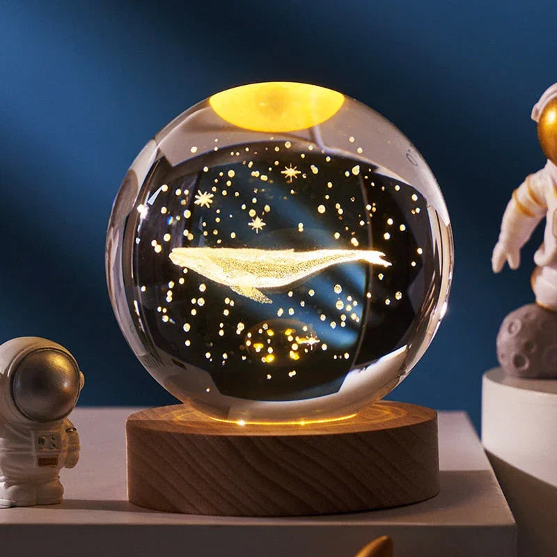 3D Space Decorative Lamp - Cosmic Glow