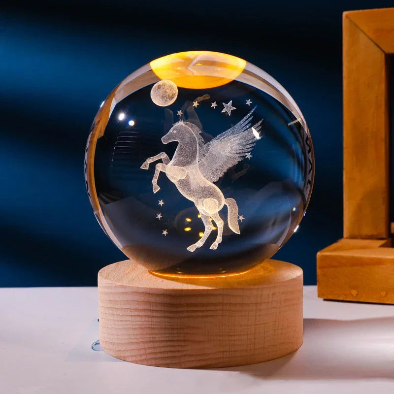 3D Space Decorative Lamp - Cosmic Glow