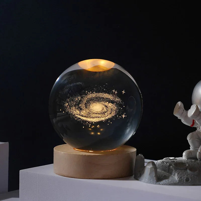 3D Space Decorative Lamp - Cosmic Glow