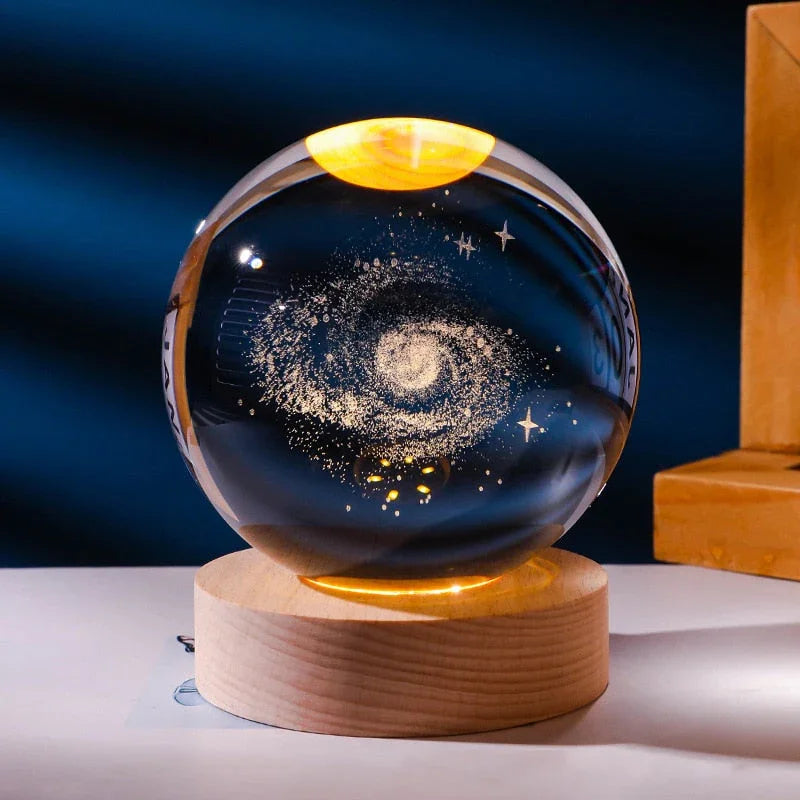 3D Space Decorative Lamp - Cosmic Glow