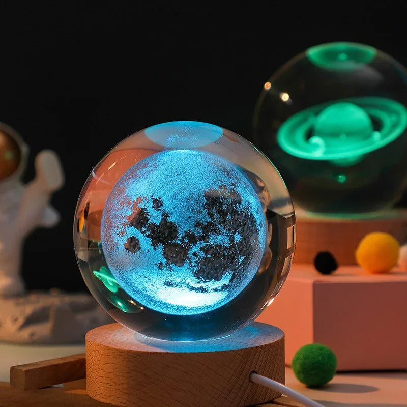 3D Space Decorative Lamp - Cosmic Glow