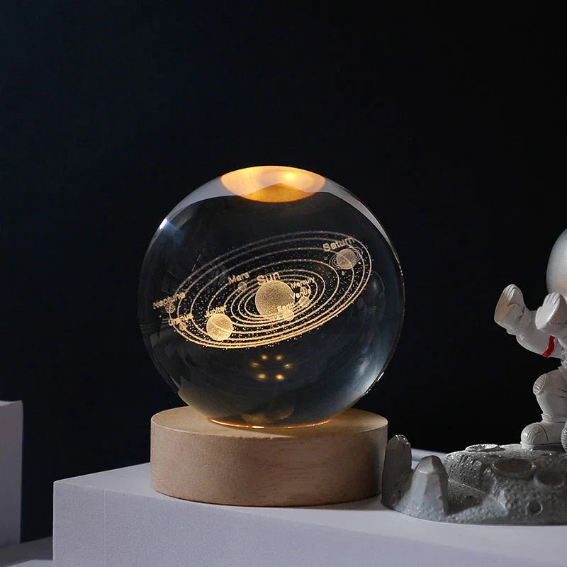 3D Space Decorative Lamp - Cosmic Glow