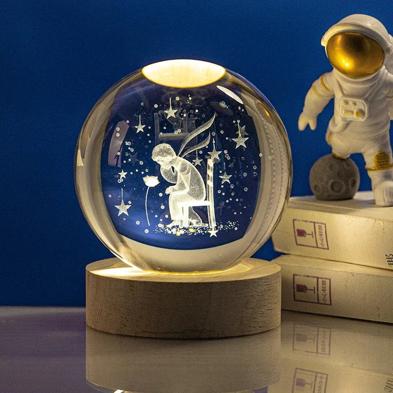 3D Space Decorative Lamp - Cosmic Glow