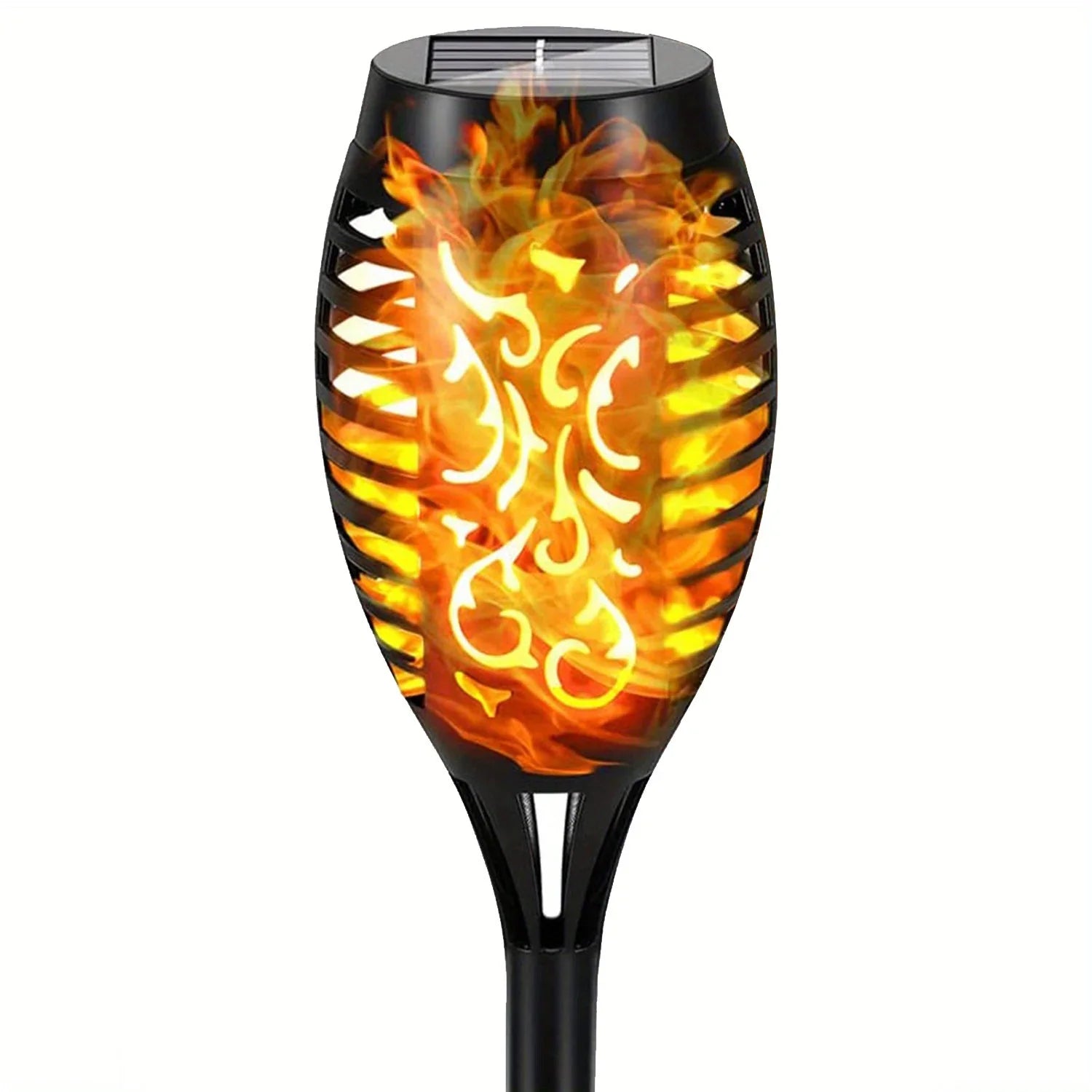 Waterproof Solar LED Torch Light - FireGlow